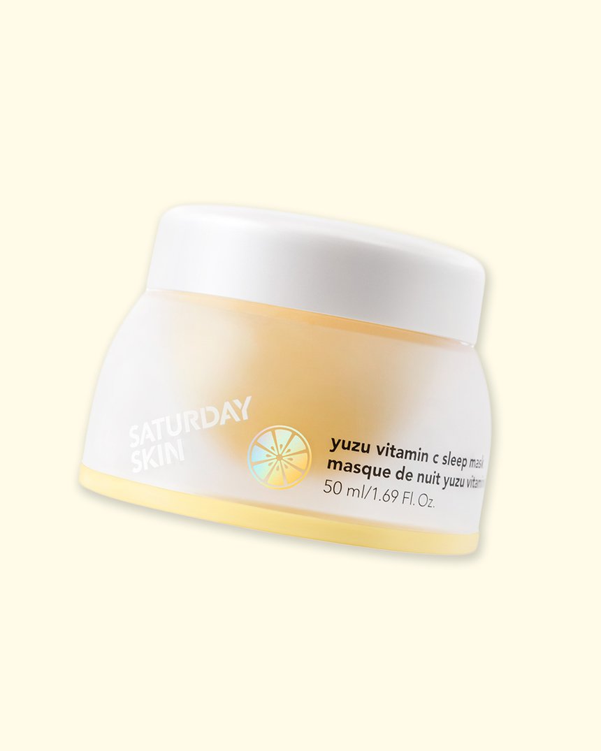 Saturday Skin Yuzu Vitamin C Sleep Mask Vitamins For Your Skin Guide