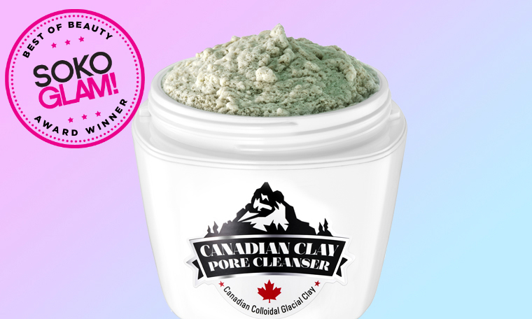 Neogen Canadian Clay Pore Cleanser won the 2016 best clay mask award from Soko Glam