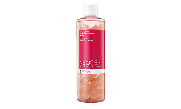 K-Beauty Gift Guide $30 and Under: Neogen Cleansing Water in Rose