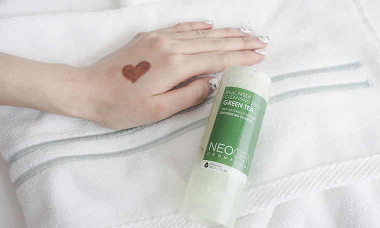 Charlotte Cho created and launched a cleansing stick with Korean skin care brand Neogen
