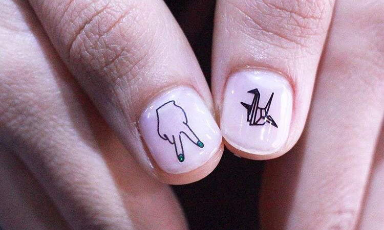 finger nail tattooTikTok Search
