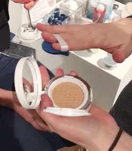 how to apply cushion foundation