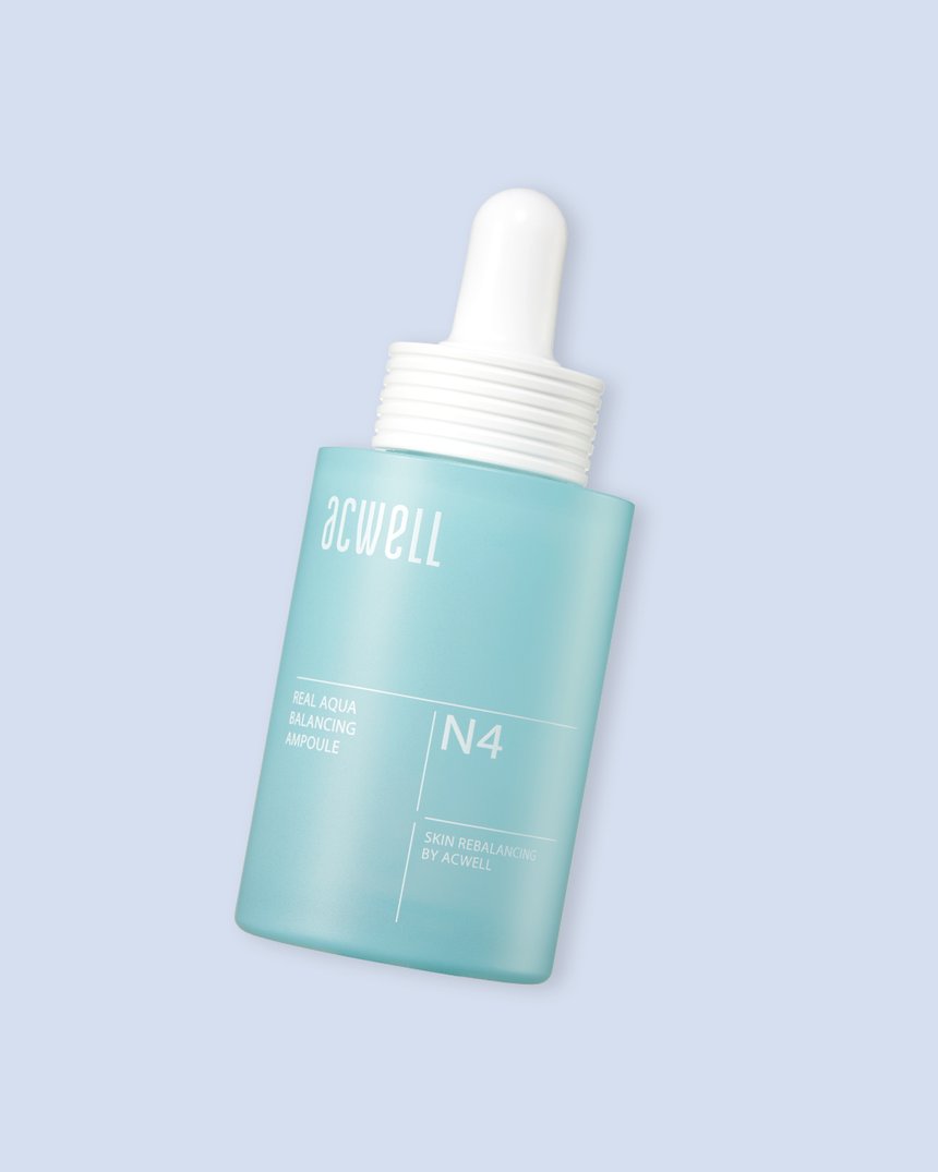 Acwell Real Aqua Balancing Ampoule Spring Skin Care Routine